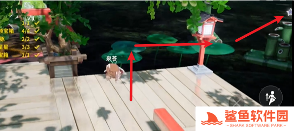 开放空间树下浮廊怎么通关