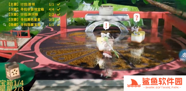 开放空间树下浮廊怎么通关