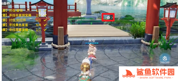 开放空间通幽曲桥怎么过关的